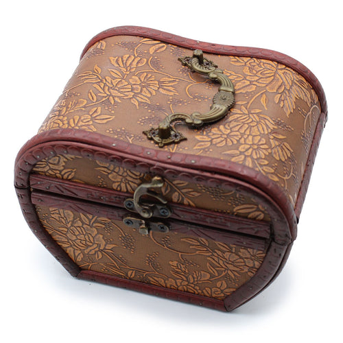 Artisan 1920s Style Apple Keepsake Box