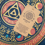Nomad Sari Stonewashed Cotton T-Shirt - Stay Wild Moon Child - Blue - Large