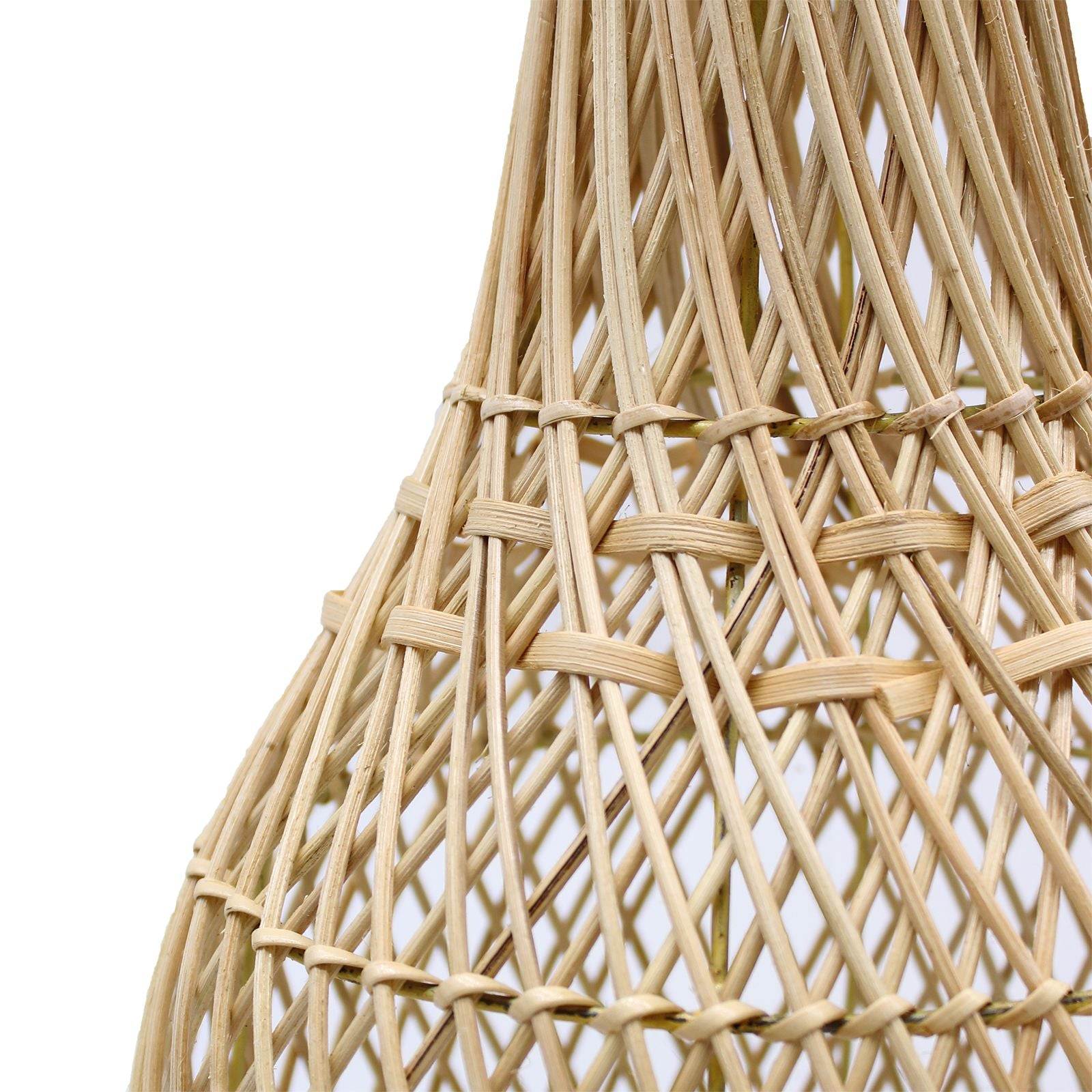 Handwoven Rattan Table Lamp | Natural