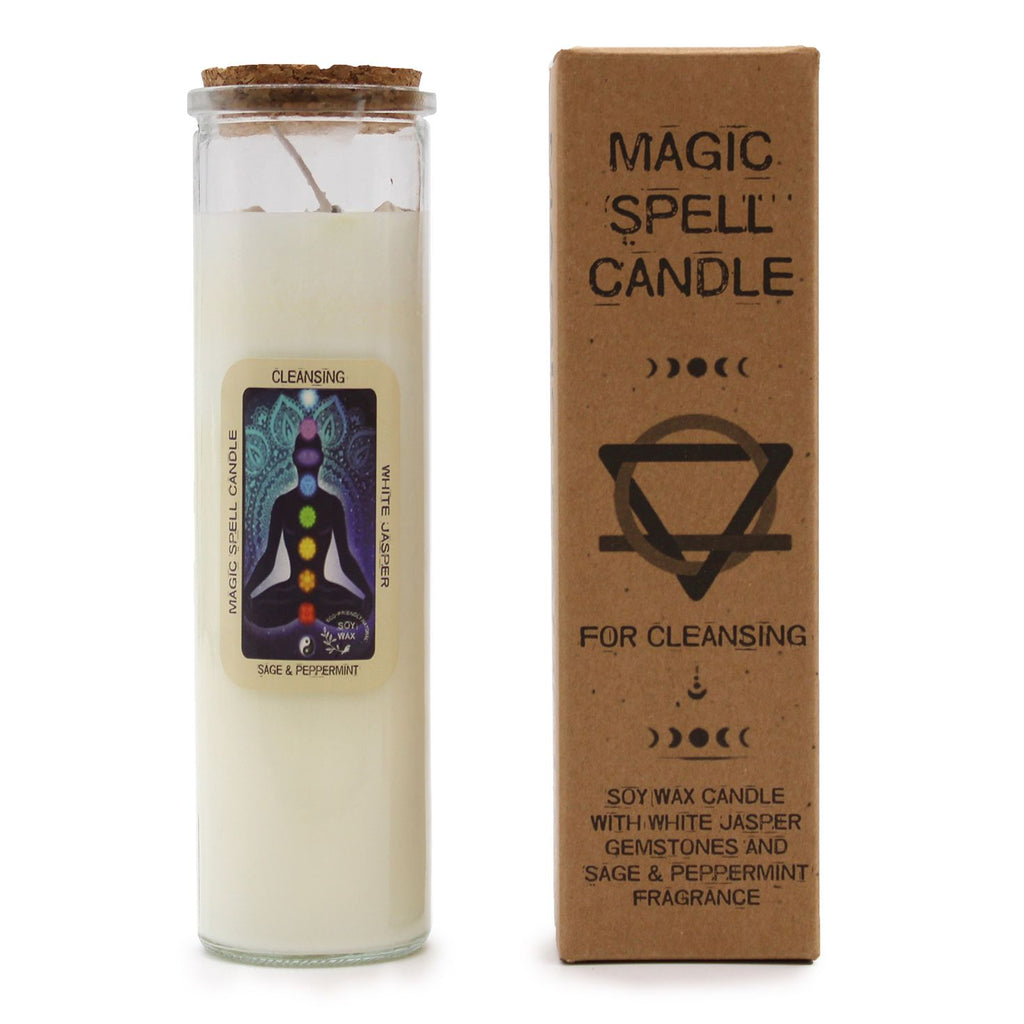 Artisan Magic Spell Candle | Cleansing