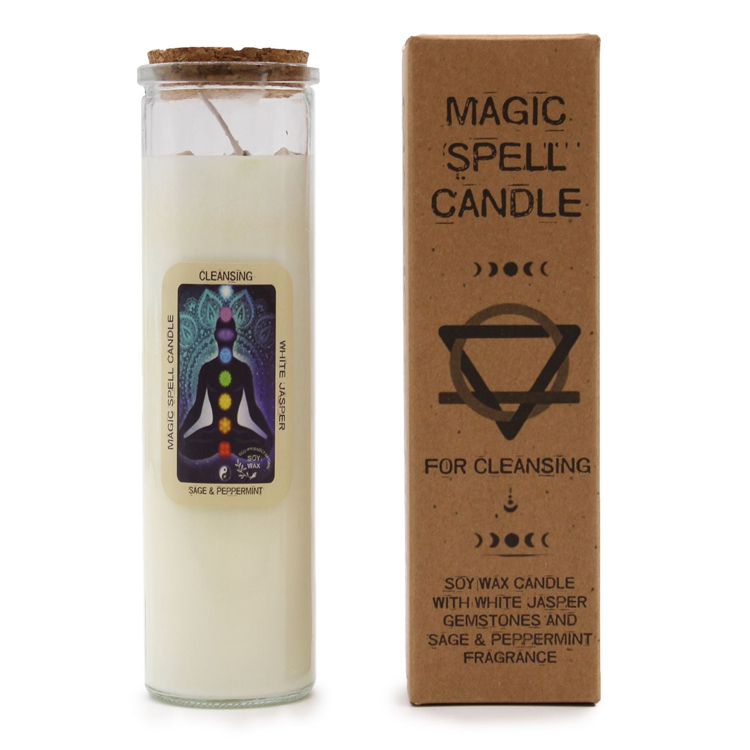 Artisan Magic Spell Candle | Cleansing