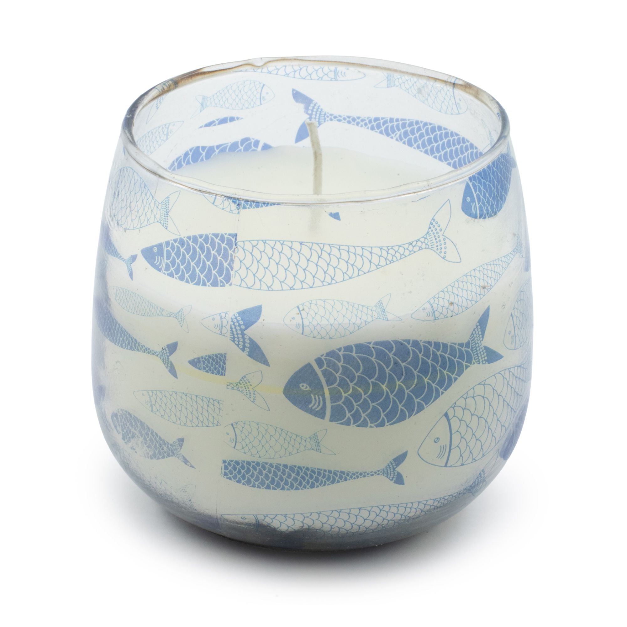 Artisan Medium Glass Jar Candles | Seabreeze