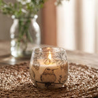 Artisan Small Glass Jar Candles | Drawn by Flame