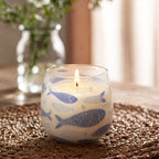 Artisan Medium Glass Jar Candles | Seabreeze