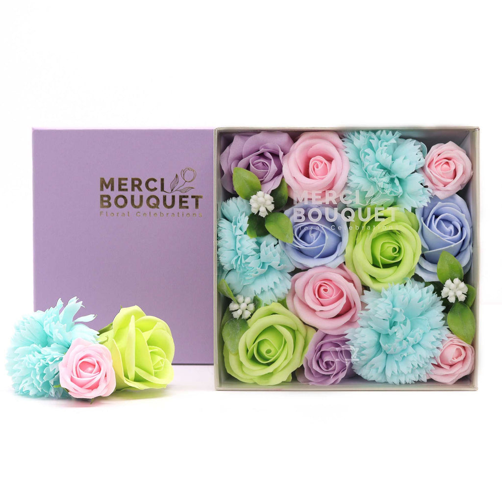 Artisan Square Box | Baby Blessings | Blues