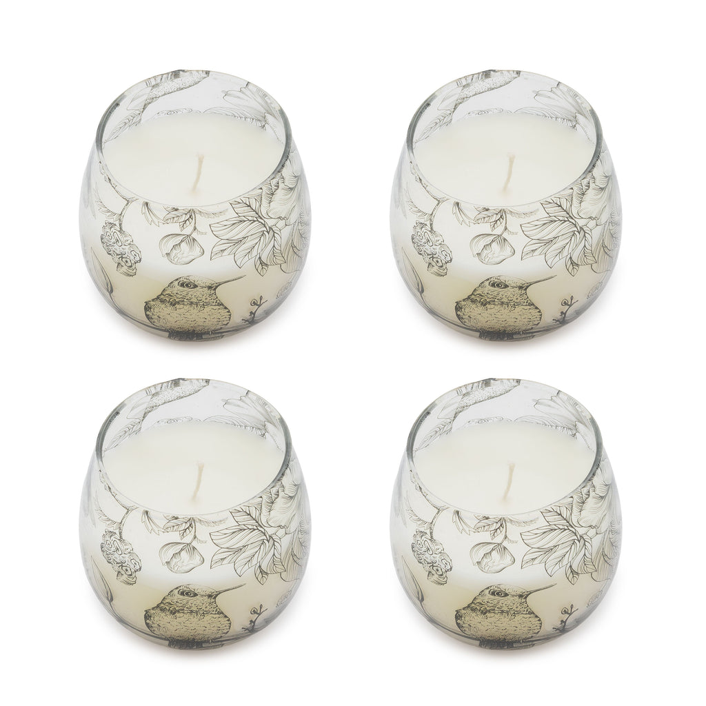 Artisan Small Glass Jar Candles | Drawn by Flame