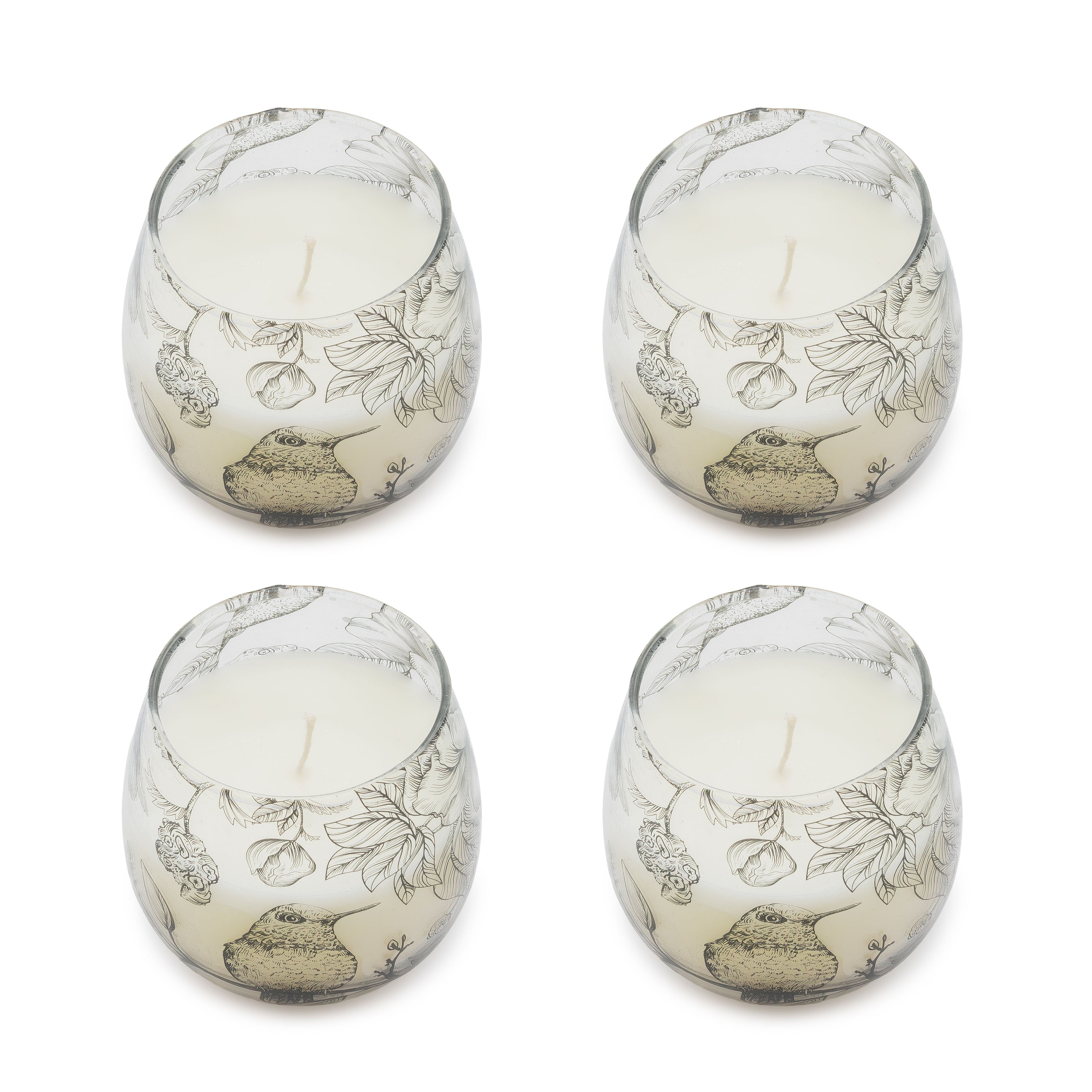 Artisan Small Glass Jar Candles | Drawn by Flame