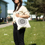 Nomad Sari Iconic Basic Tote Bag - Urban Mandala - Natural 4oz