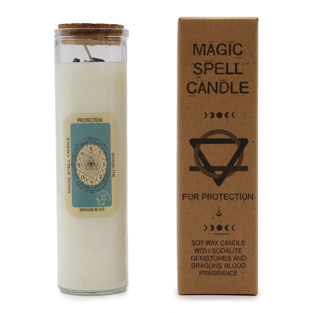 Artisan Magic Spell Candle | Protection