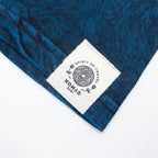 Nomad Sari Stonewashed Cotton T-Shirt - Stay Wild Moon Child - Blue - Small