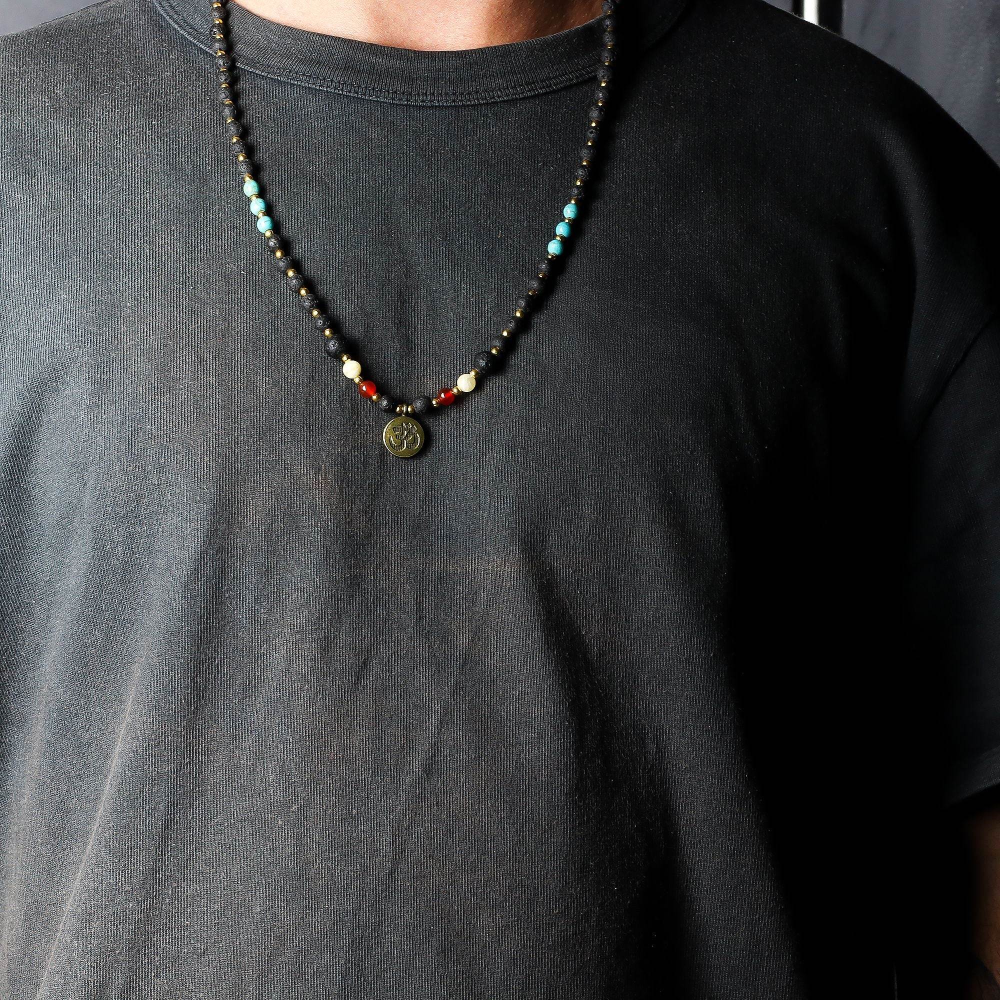 Grounding Lava Stone Necklace | Spiritual Awakening