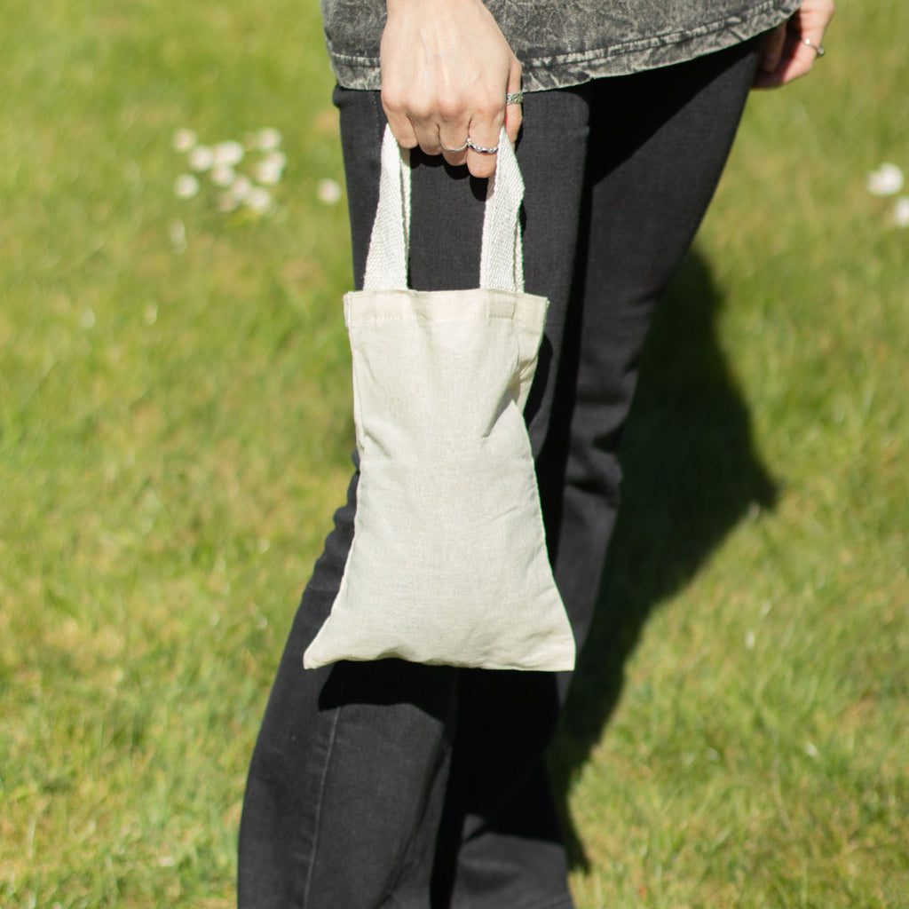 Nomad Sari Iconic Mini Gift Tote Bag - Unprinted- (25x18cm) - Natural 4oz