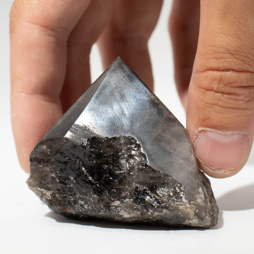 Gemstone Top Polished Points - Smoky Quartz (approx 5-6 pieces)
