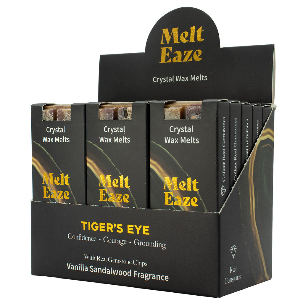 Artisan MeltEaze Wax Melts 50g | Tigereye Strength | Vanilla Sandalwood