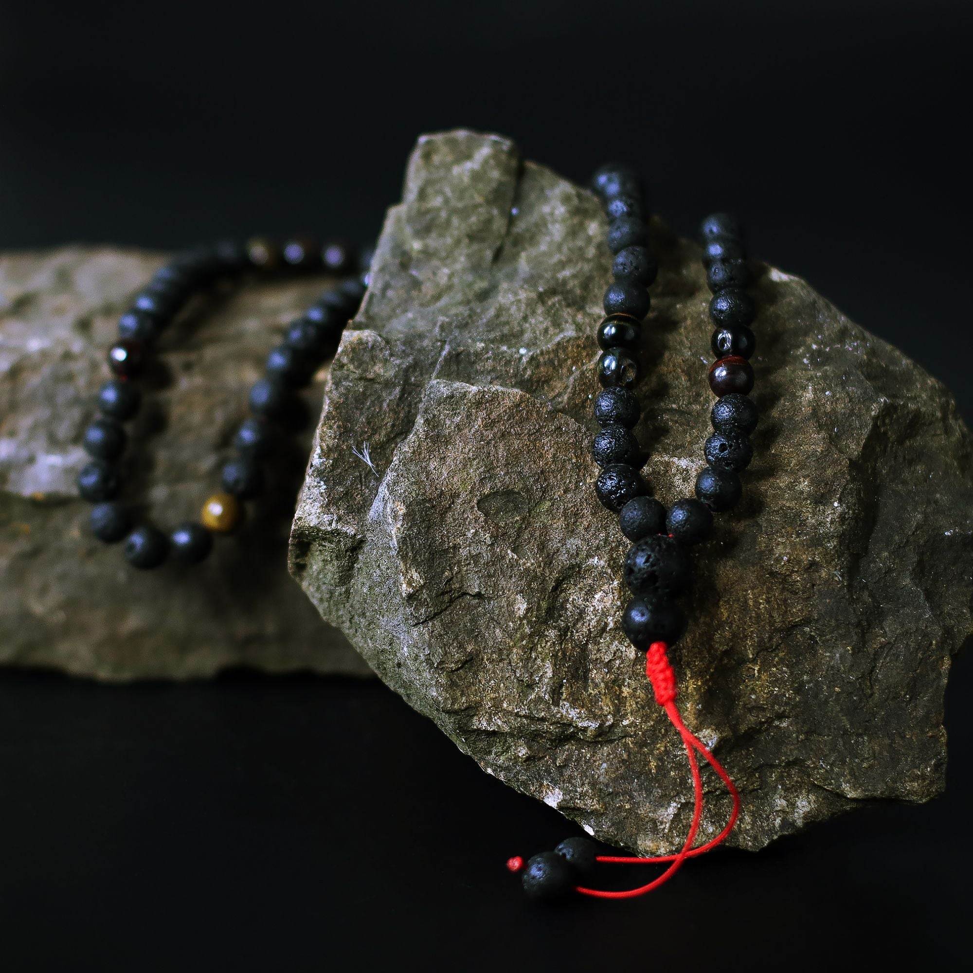 Grounding Lava Stone Necklace | Personal Transformation