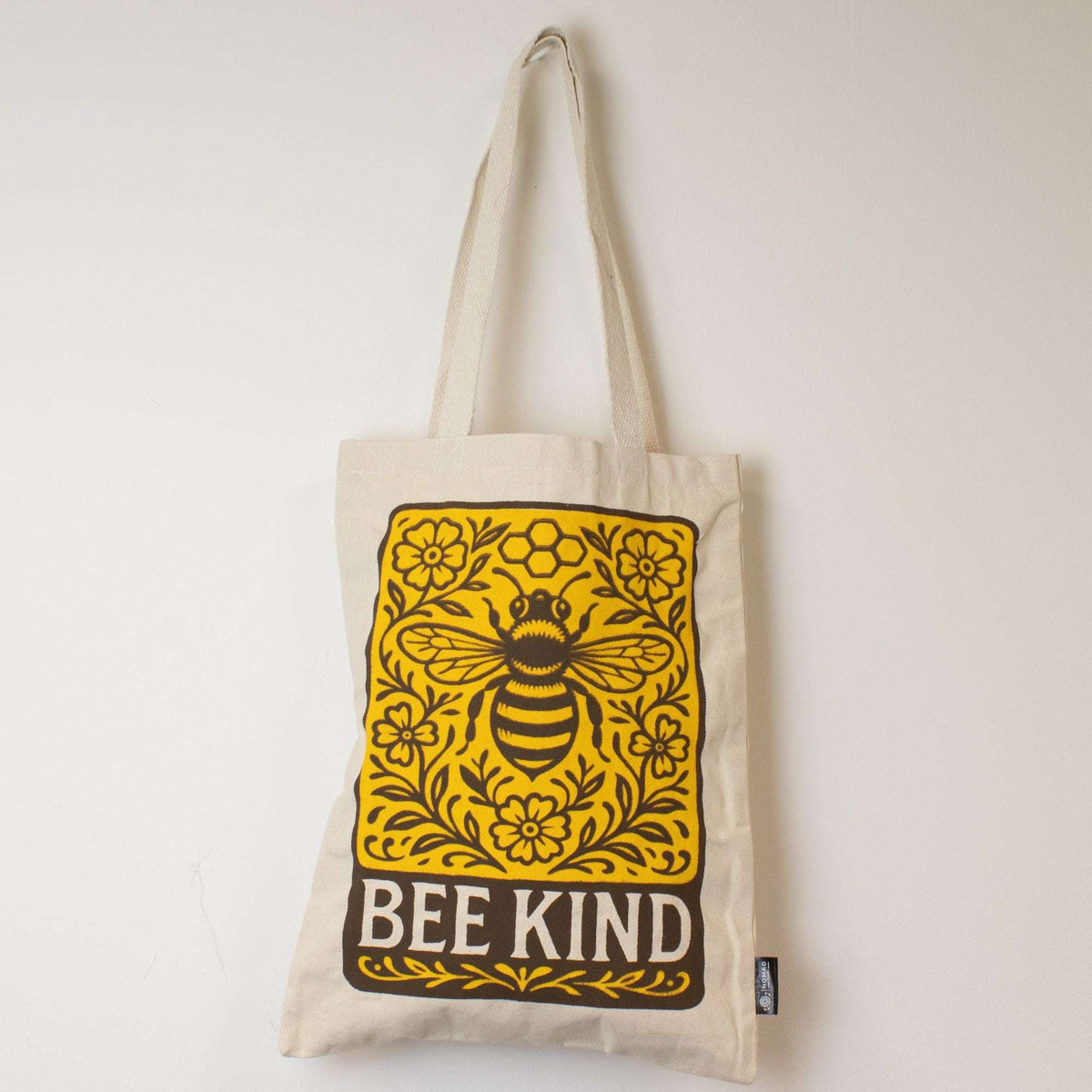 Nomad Sari Iconic Toni Tote Bag - Bee Kind - Natural 10oz