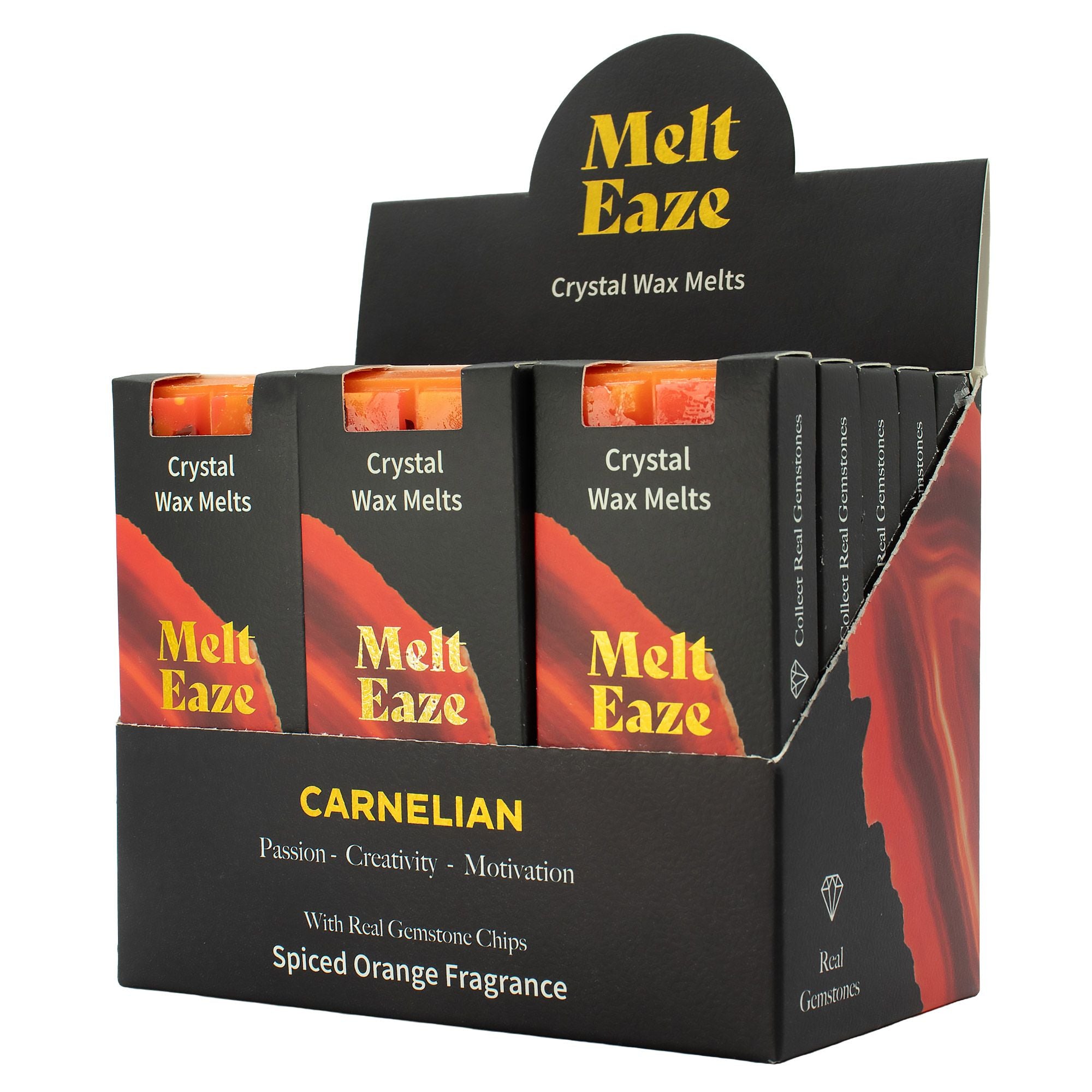 Artisan MeltEaze Wax Melts 50g | Carnelian Fire | Spiced Orange