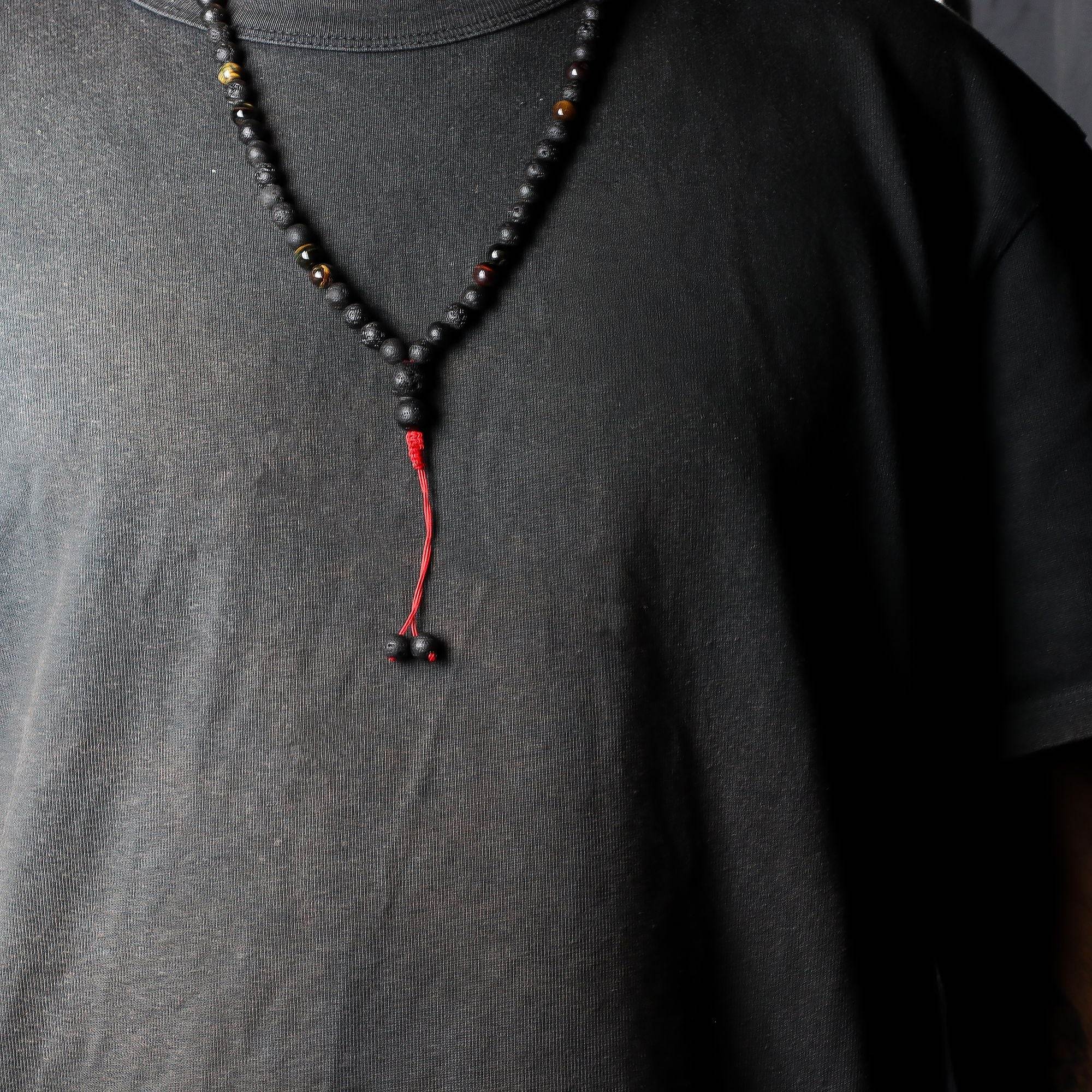 Grounding Lava Stone Necklace | Personal Transformation
