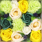 Artisan Square Box | Spring Celibrations | Yellow & Greens