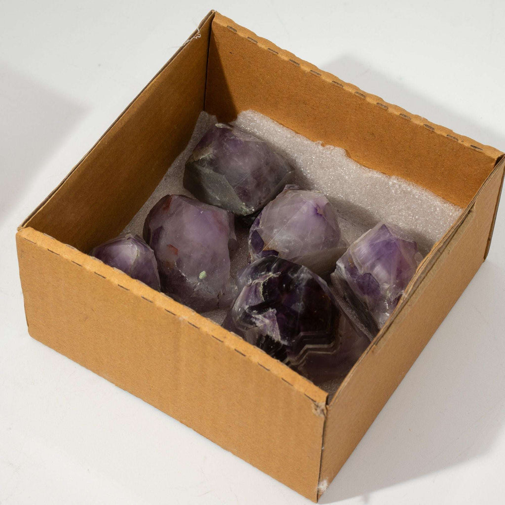 Gemstone Top Polished Points - Amethyst A grade (approx 5-6 pieces)