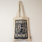 Nomad Sari Iconic Toni Tote Bag - Nobody Knows 67 - Natural 10oz