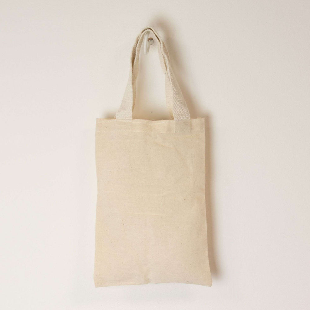 Nomad Sari Iconic Mini Gift Tote Bag - Unprinted- (25x18cm) - Natural 4oz