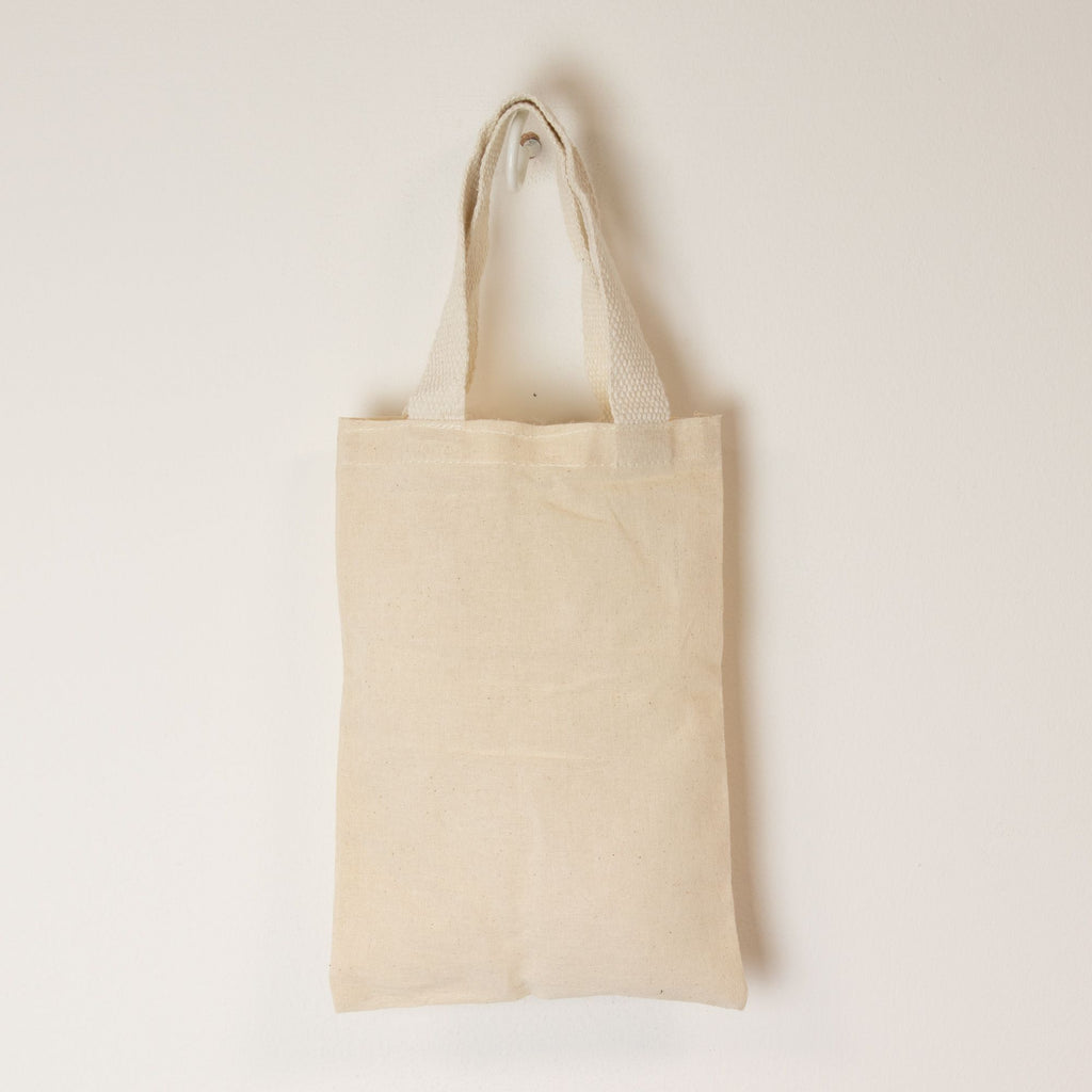 Nomad Sari Iconic Mini Gift Tote Bag - Unprinted- (25x18cm) - Natural 4oz