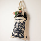 Nomad Sari Iconic Toni Tote Bag - Nobody Knows 67 - Natural 10oz
