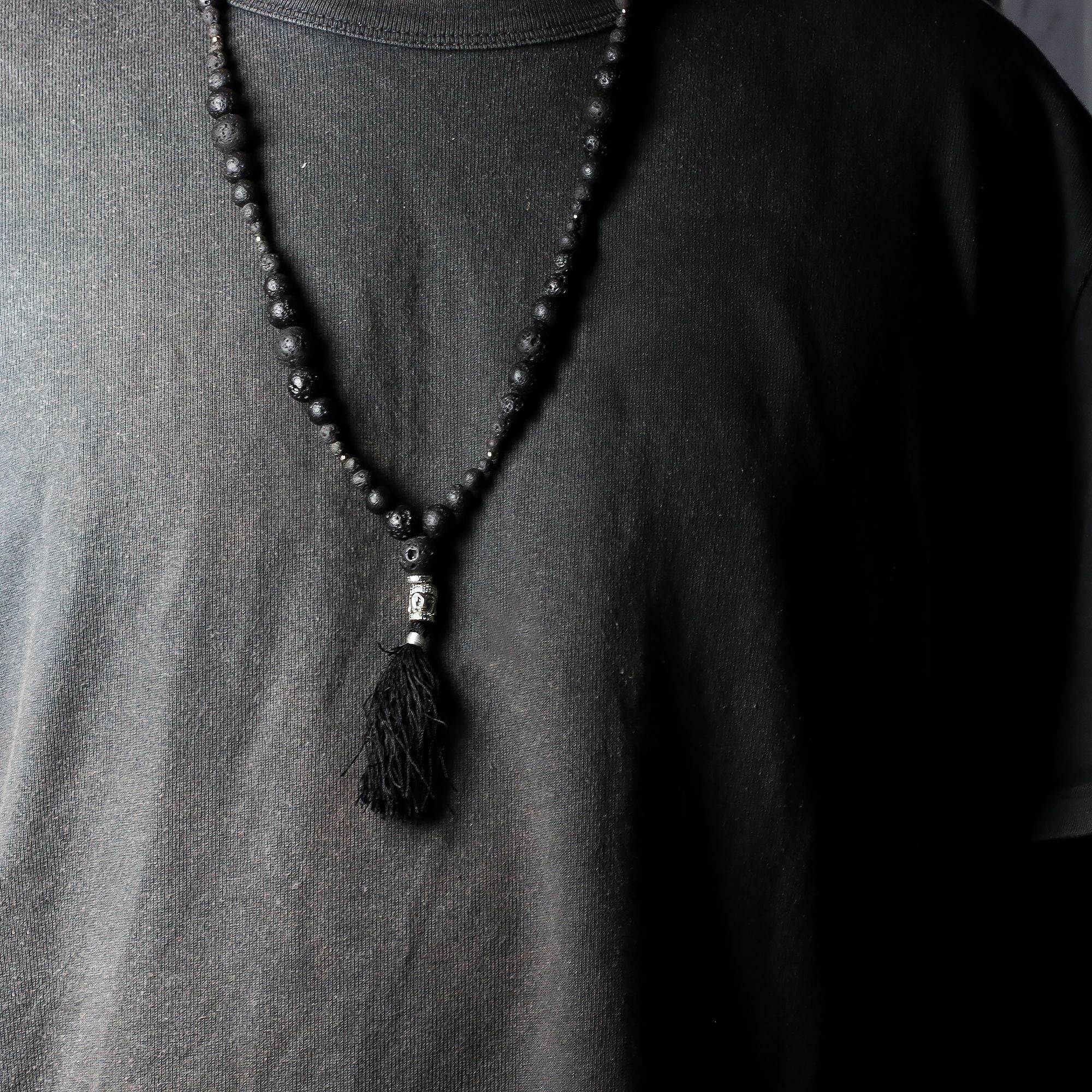 Grounding Lava Stone Necklace | Grounding Energy
