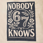 Nomad Sari Iconic Toni Tote Bag - Nobody Knows 67 - Natural 10oz