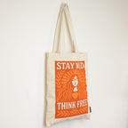 Nomad Sari Iconic Toni Tote Bag - Stay Wild - Natural 10oz