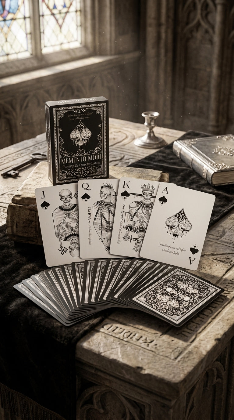 Artisan Memento Mori Gothic Playing & Oracle Deck