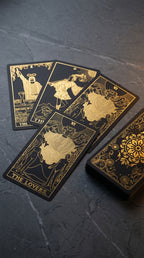 Artisan Gold Foil Tarot Deck & Guidebook | Gift Box