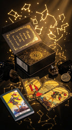 Artisan Gold Foil Tarot Set | Let the Magic Begin Gift Set