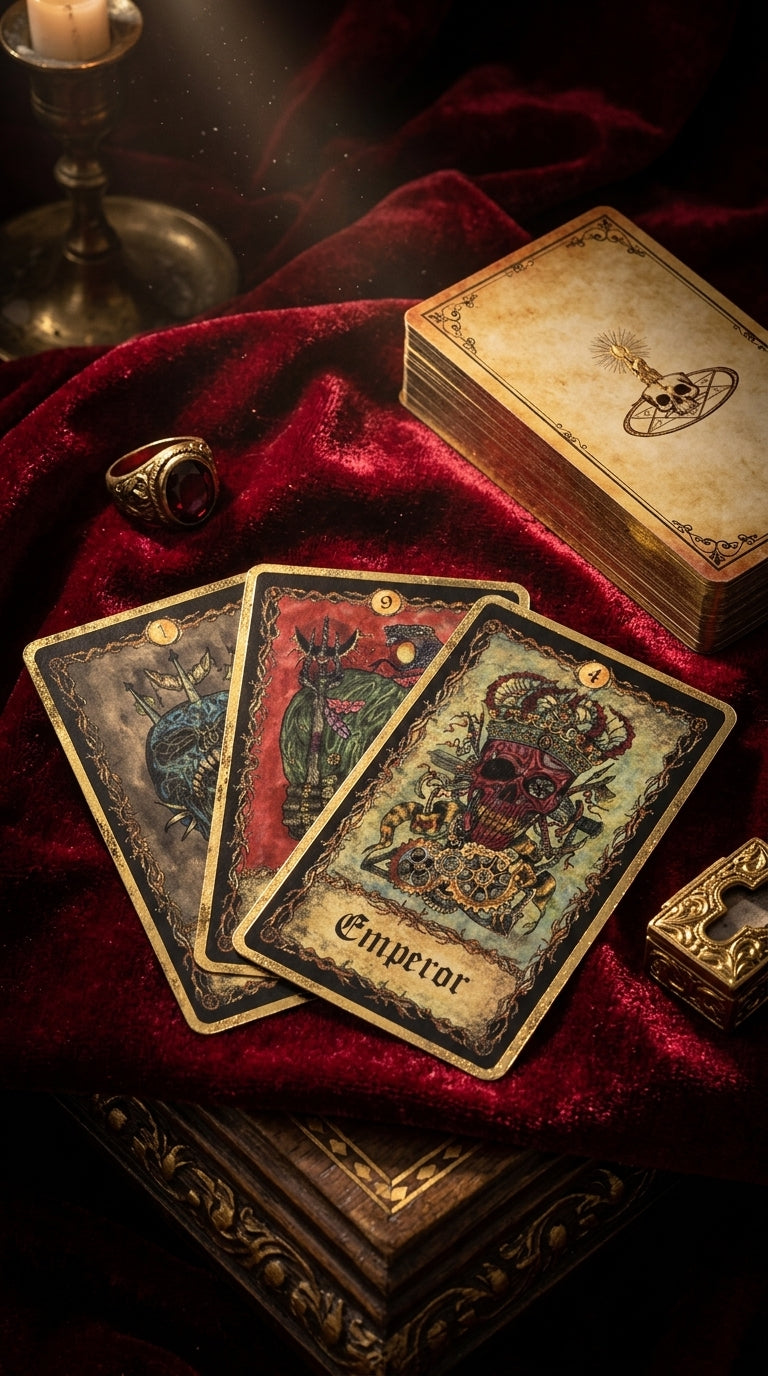 Artisan Requiem Arcana Tarot Deck | with Guidebook