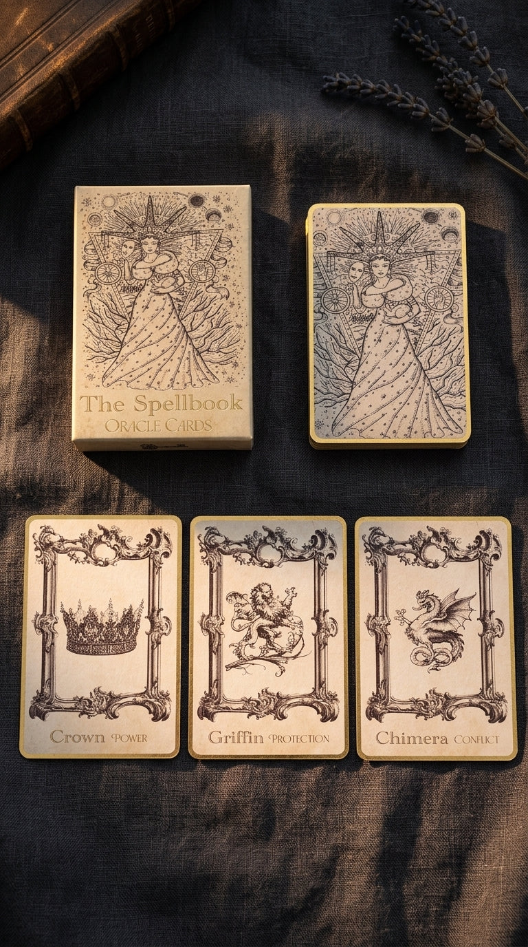 Artisan The Spellbook Oracle Deck | Witchcraft Theme