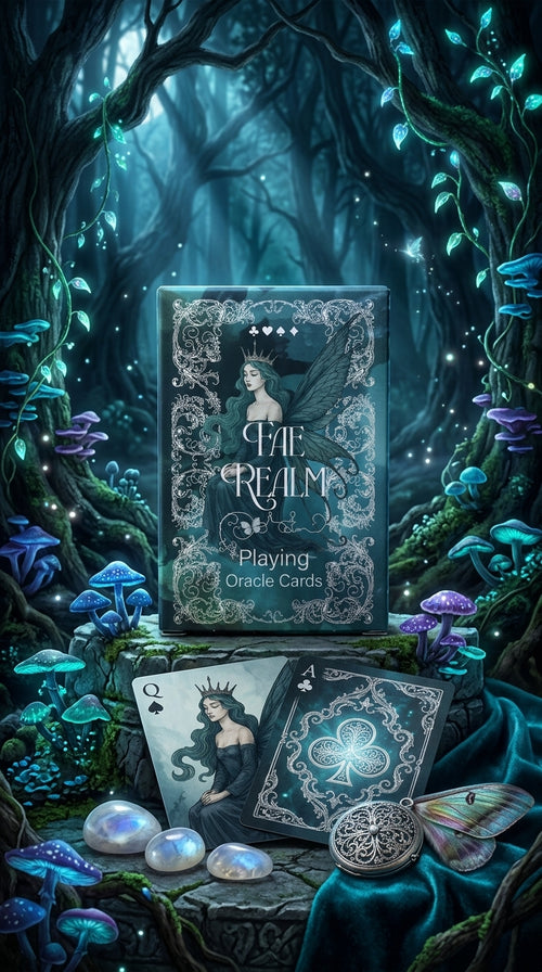 Artisan Fae Realm Playing & Oracle Deck | Fairy Theme