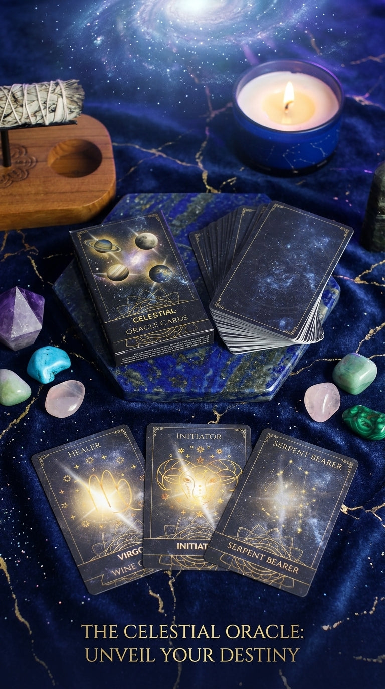 Artisan Celestial Energy Atlas Oracle Deck | 40 Cards