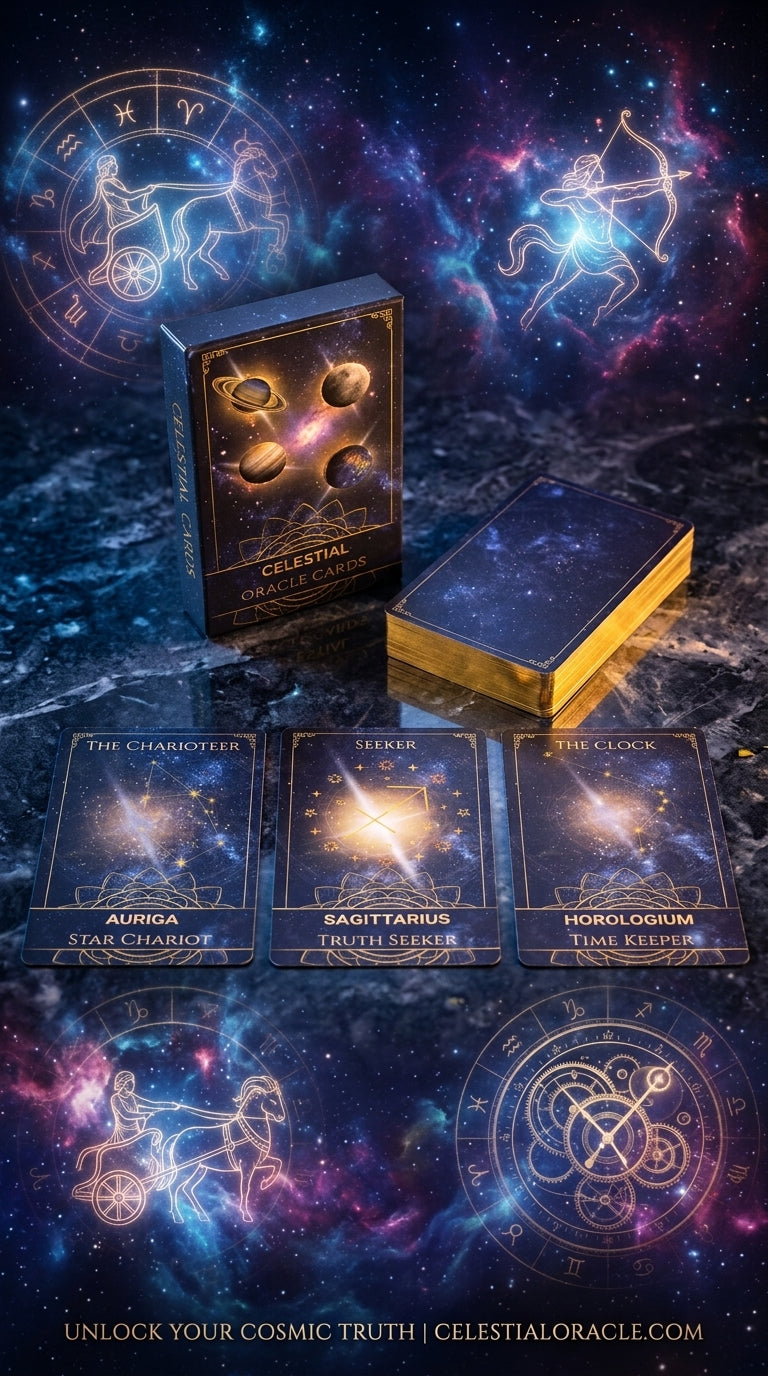 Artisan Celestial Energy Atlas Oracle Deck | 40 Cards