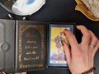 Artisan Gold Foil Tarot Deck | Let the Magic Begin Gift Box