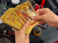 Artisan All Seeing Eye Blue & Gold Foil Tarot Deck | with Guidebook