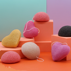 Botanical Konjac Heart Sponge | Lavender